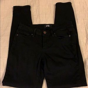 PAIGE 27 Verdugo ultra skinny black jeans euc!